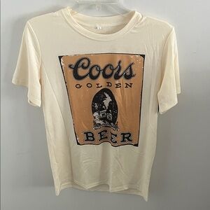 Golden Beer Cream T-Shirt